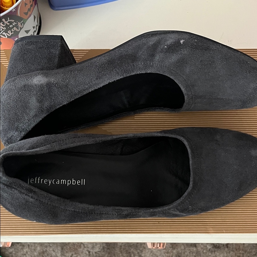 Suede Jeffery Campbell Pumps